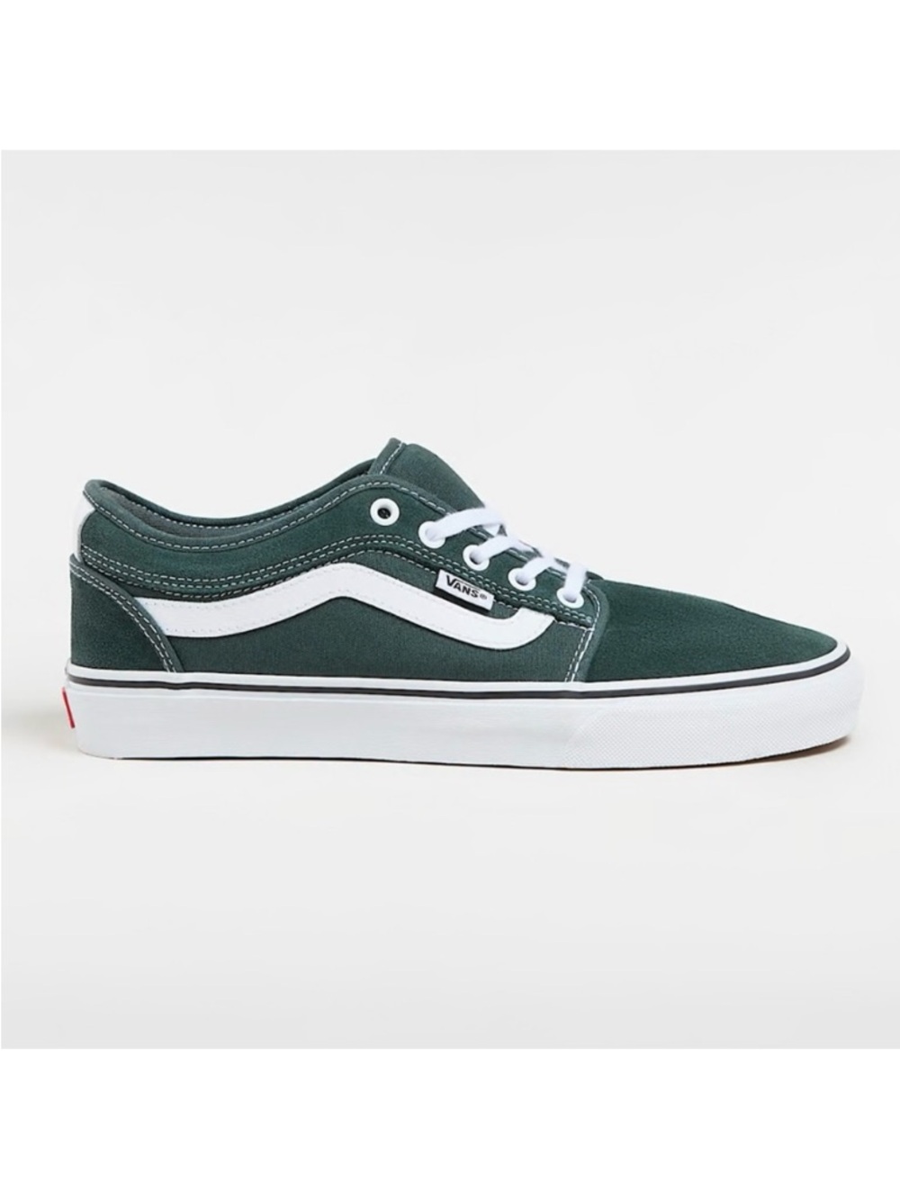 Vans Chukka Low Sidestripe Shoes Green Gables Women 10.0 US Mens 8.5 US - Picture 5 of 13